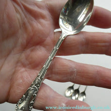 Load image into Gallery viewer, 1901 Edwardian Teaspoons and Silver Sugar Tongs
