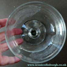 Load image into Gallery viewer, 1901 Glasgow International Exhibition Antique Glass Souvenir Footed Sundae Dish
