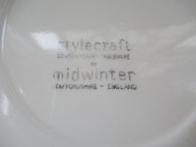 Load image into Gallery viewer, 1950s Red Domino Midwinter Stylecraft Dinner Plate
