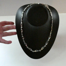 Load image into Gallery viewer, Vintage 1960s Scottish Silver Necklace. With Edinburgh Hallmark 1967
