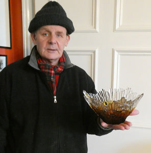 1960s Scandinavian Glass Bowls Designed by Tauno Wirkkala. Northern Lights Design