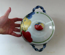 Load image into Gallery viewer, Large Art Pottery Lidded Tureen Designed in the 1980s by Janice Tachalenok
