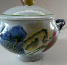 Load image into Gallery viewer, Large Art Pottery Lidded Tureen Designed in the 1980s by Janice Tachalenok
