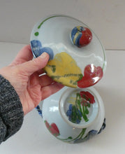 Load image into Gallery viewer, Large Art Pottery Lidded Tureen Designed in the 1980s by Janice Tachalenok
