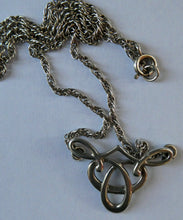 Load image into Gallery viewer, Scottish Silver Small Tudor Design Pendant or Necklace Designed by Ola Gorie, Orkney Isles
