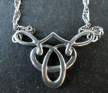 Load image into Gallery viewer, Scottish Silver Small Tudor Design Pendant or Necklace Designed by Ola Gorie, Orkney Isles
