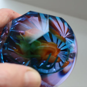 Rare 1995 AMORE Limited Edition (18 / 50) CAITHNESS Paperweight by Colin Terris