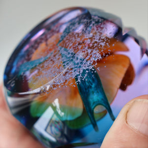 Rare 1995 AMORE Limited Edition (18 / 50) CAITHNESS Paperweight by Colin Terris