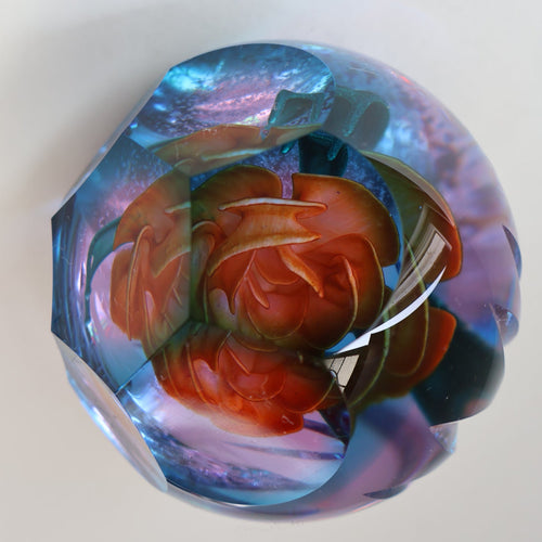 Rare 1995 AMORE Limited Edition (18 / 50) CAITHNESS Paperweight by Colin Terris