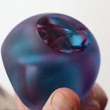 Load image into Gallery viewer, Fabulous LIMITED EDITION Scottish Caithness Glass Paperweight: ALTERNATION by Alastair MacIntosh; 2000
