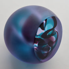 Load image into Gallery viewer, Fabulous LIMITED EDITION Scottish Caithness Glass Paperweight: ALTERNATION by Alastair MacIntosh; 2000
