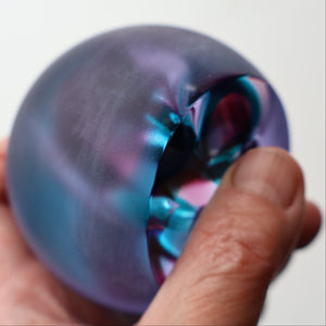 Fabulous LIMITED EDITION Scottish Caithness Glass Paperweight: ALTERNATION by Alastair MacIntosh; 2000