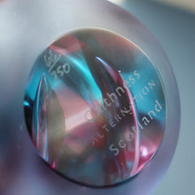 Load image into Gallery viewer, Fabulous LIMITED EDITION Scottish Caithness Glass Paperweight: ALTERNATION by Alastair MacIntosh; 2000
