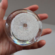 Load image into Gallery viewer, Vintage 1950s Vasart Paperweight Inside the Base of a Chunky Pin Dish or Small  Bowl
