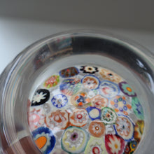 Load image into Gallery viewer, Vintage 1950s Vasart Paperweight Inside the Base of a Chunky Pin Dish or Small  Bowl
