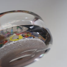 Load image into Gallery viewer, Vintage 1950s Vasart Paperweight Inside the Base of a Chunky Pin Dish or Small  Bowl

