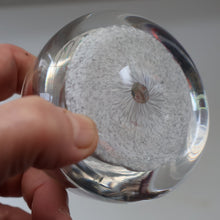 Load image into Gallery viewer, Vintage 1950s Vasart Paperweight Inside the Base of a Chunky Pin Dish or Small  Bowl

