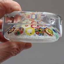 Load image into Gallery viewer, Vintage 1950s Vasart Paperweight Inside the Base of a Chunky Pin Dish or Small  Bowl

