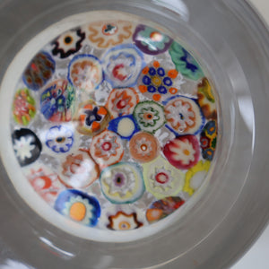 Vintage 1950s Vasart Paperweight Inside the Base of a Chunky Pin Dish or Small  Bowl