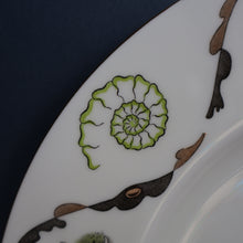 Load image into Gallery viewer, Large 1950s WEDGWOOD Plate. Dolphin Design by Sir Laurence Whistler. Yellow Version
