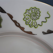 Load image into Gallery viewer, Large 1950s WEDGWOOD Plate. Dolphin Design by Sir Laurence Whistler. Yellow Version
