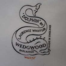 Load image into Gallery viewer, Large 1950s WEDGWOOD Plate. Dolphin Design by Sir Laurence Whistler. Pink Version
