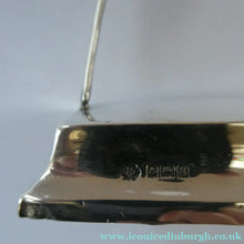 Load image into Gallery viewer, Antique Edwardian SILVER Pocket Watch Stand. Wishbone Design. Hallmarked 1906
