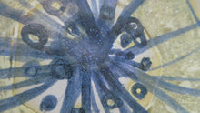 Load image into Gallery viewer, Margery Clinton Circular Shallow Bowl with a Hand-Painted Lustre Flowerhead
