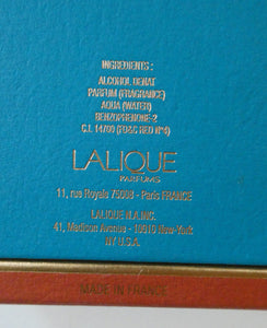Lalique Parfum, Flacon Collection, Limited Edition 'Sylphide' (2000) Perfume, 40ml bottle with nude