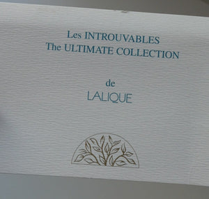 Lalique Parfum, Flacon Collection, Limited Edition 'Sylphide' (2000) Perfume, 40ml bottle with nude