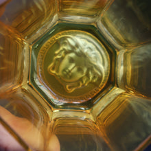 Load image into Gallery viewer, PAIR: Rosenthal Versace MEDUSA Limiere Rhapsody Amber Whisky Glasses
