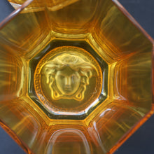 Load image into Gallery viewer, PAIR: Rosenthal Versace MEDUSA Limiere Rhapsody Amber Whisky Glasses
