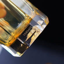 Load image into Gallery viewer, PAIR: Rosenthal Versace MEDUSA Limiere Rhapsody Amber Tall Highball Glasses
