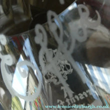 Load image into Gallery viewer, Saughton Park Edinburgh International Exhibition 1908 Souvenir Drinking Glasses
