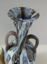 Load image into Gallery viewer, Vintage Fratelli Toso Fused Millefiori Satin Glass Vase
