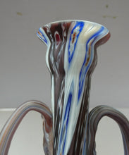 Load image into Gallery viewer, Vintage Fratelli Toso Fused Millefiori Satin Glass Vase
