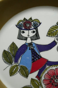 1960s NORWEGIAN PLATE by Figgjo Flint (Corsica Design) by Turi Gramstad