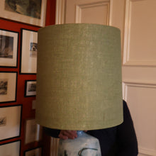 Load image into Gallery viewer, LARGE 1970s TREMAEN &quot;Gwarra&quot; Lamp Base &amp; Original Hessian Shade by Peter Ellery
