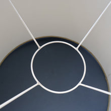 Load image into Gallery viewer, LARGE 1970s TREMAEN &quot;Gwarra&quot; Lamp Base &amp; Original Hessian Shade by Peter Ellery
