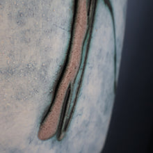Load image into Gallery viewer, LARGE 1970s TREMAEN &quot;Gwarra&quot; Lamp Base &amp; Original Hessian Shade by Peter Ellery
