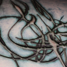Load image into Gallery viewer, LARGE 1970s TREMAEN &quot;Gwarra&quot; Lamp Base &amp; Original Hessian Shade by Peter Ellery
