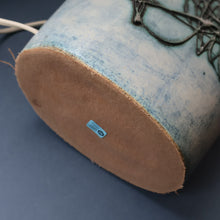 Load image into Gallery viewer, LARGE 1970s TREMAEN &quot;Gwarra&quot; Lamp Base &amp; Original Hessian Shade by Peter Ellery
