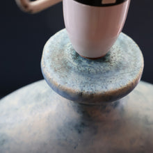 Load image into Gallery viewer, LARGE 1970s TREMAEN &quot;Gwarra&quot; Lamp Base &amp; Original Hessian Shade by Peter Ellery
