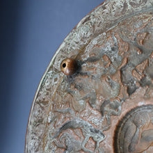 Load image into Gallery viewer, Antique 1850s Copper Electrotype After a Design by Antoine Vechte. Entitled the Battle of the Amazons. 9 inches
