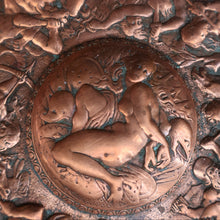Load image into Gallery viewer, Antique 1850s Copper Electrotype After a Design by Antoine Vechte. Entitled the Battle of the Amazons. 9 inches

