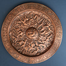 Load image into Gallery viewer, Antique 1850s Copper Electrotype After a Design by Antoine Vechte. Entitled the Battle of the Amazons. 9 inches
