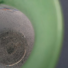 Load image into Gallery viewer, SCOTTISH GLASS: Large 1950s VASART Glass Vase of Bulbous Shape with Tutti-Frutti Swirls

