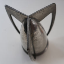 Load image into Gallery viewer, ARCHIBALD KNOX. Antique (0226) Plain Pewter Bomb Vase; c 1910

