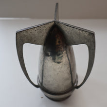 Load image into Gallery viewer, ARCHIBALD KNOX. Antique (0226) Plain Pewter Bomb Vase; c 1910
