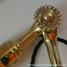 Load image into Gallery viewer, LARGE Antique EDWARDIAN "Flower" Desk Lamp. Fabulous DUGDILLS Art Nouveau Design with Original Metal Shade
